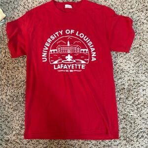 University of Louisiana Lafayette Red T-Shirt